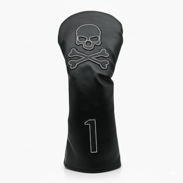 Minimalistic Skull Headcovers - HeadCaddy