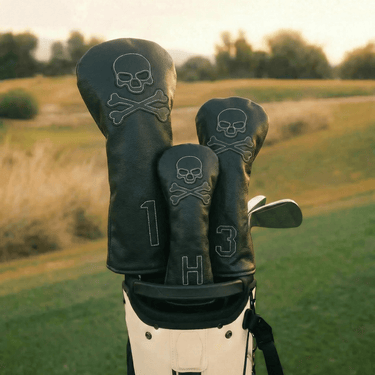 Minimalistic Skull Headcovers - HeadCaddy