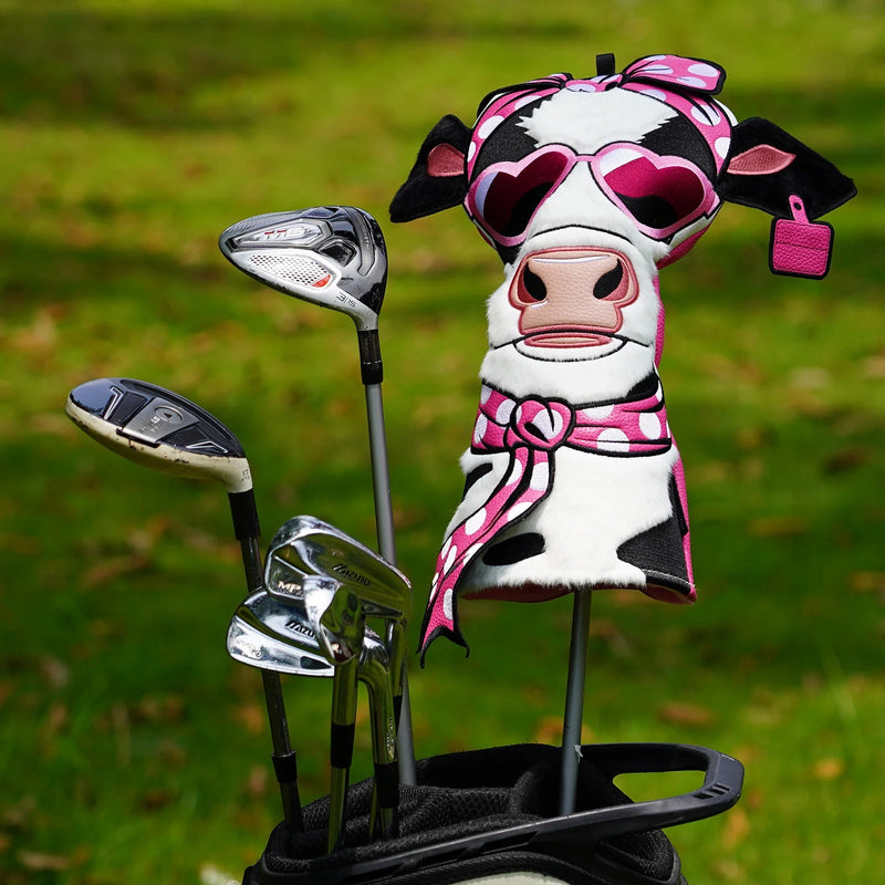 Miss Cow Driver Headcover - Lifestyle