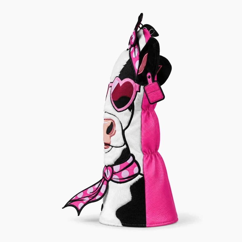 Miss Cow Driver Headcover - Detail