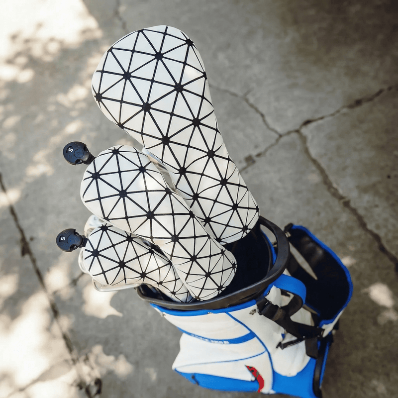 Modern Grid Headcovers - HeadCaddy