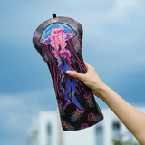 Neon Drift Jellyfish Driver Headcover - HeadCaddy