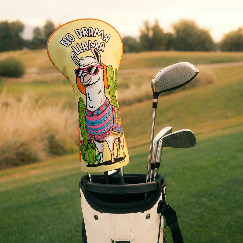 No Drama Llama Driver Headcover - HeadCaddy