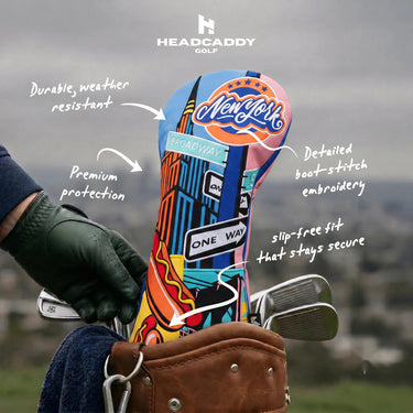 NYC Skyline Driver Headcover - HeadCaddy