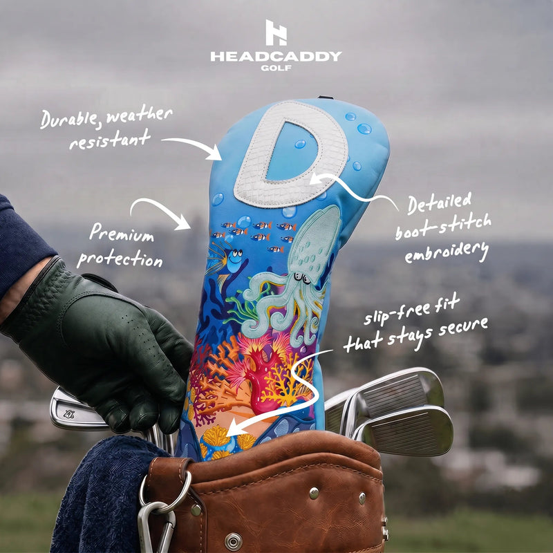 Ocean Life Driver Headcover - HeadCaddy