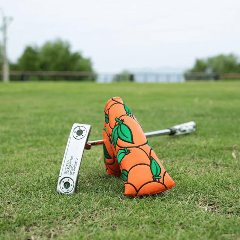 Orange Boom Blade Putter Cover - HeadCaddy
