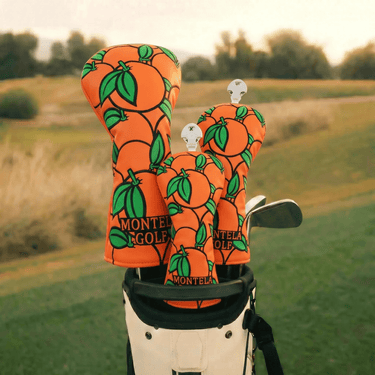 Orange Boom Headcover - HeadCaddy