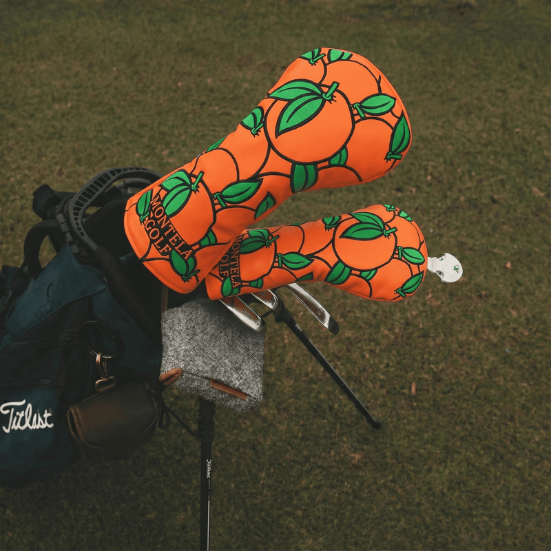 Orange Boom Headcover - HeadCaddy