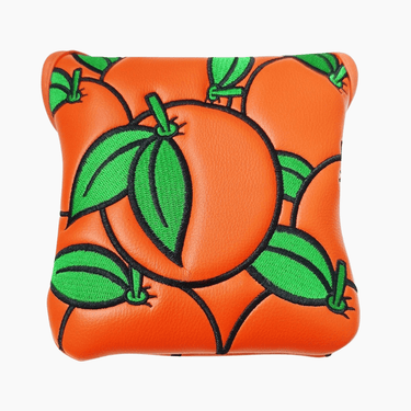 Orange Boom Mallet Putter Cover - Headcaddy