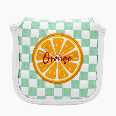 Orange Drive Mallet Putter Cover - HeadCaddy