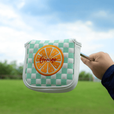 Orange Drive Mallet Putter Cover - HeadCaddy