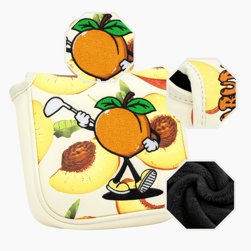 Peachy Swing Mallet Putter Cover - HeadCaddy
