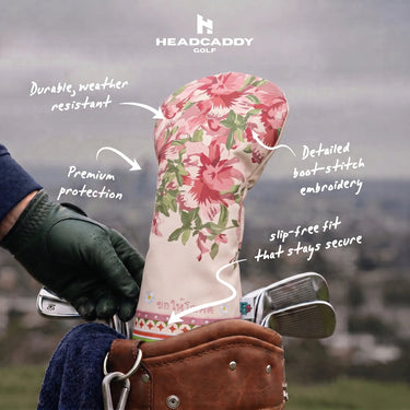 Pink Azalea Driver Headcover - HeadCaddy