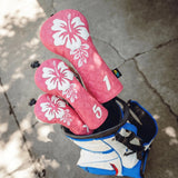 Pink Hibiscus Flower Headcover - Lifestyle