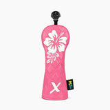 Pink Hibiscus Flower Headcover - Hybrid