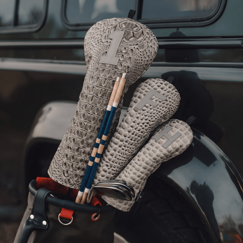 Premium Ash Croc Headcover - HeadCaddy