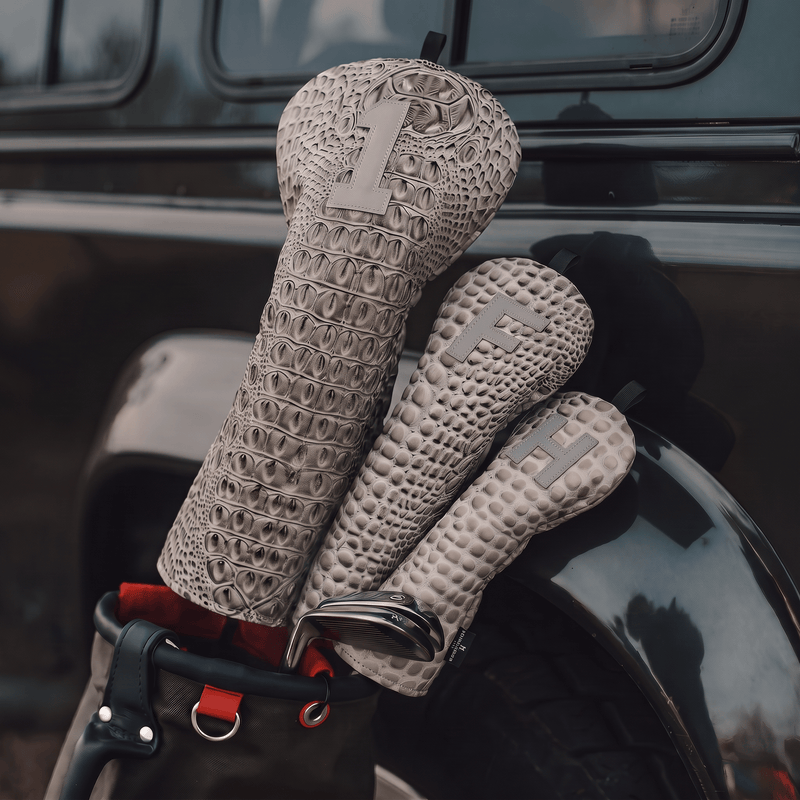 Premium Ash Croc Headcover - HeadCaddy