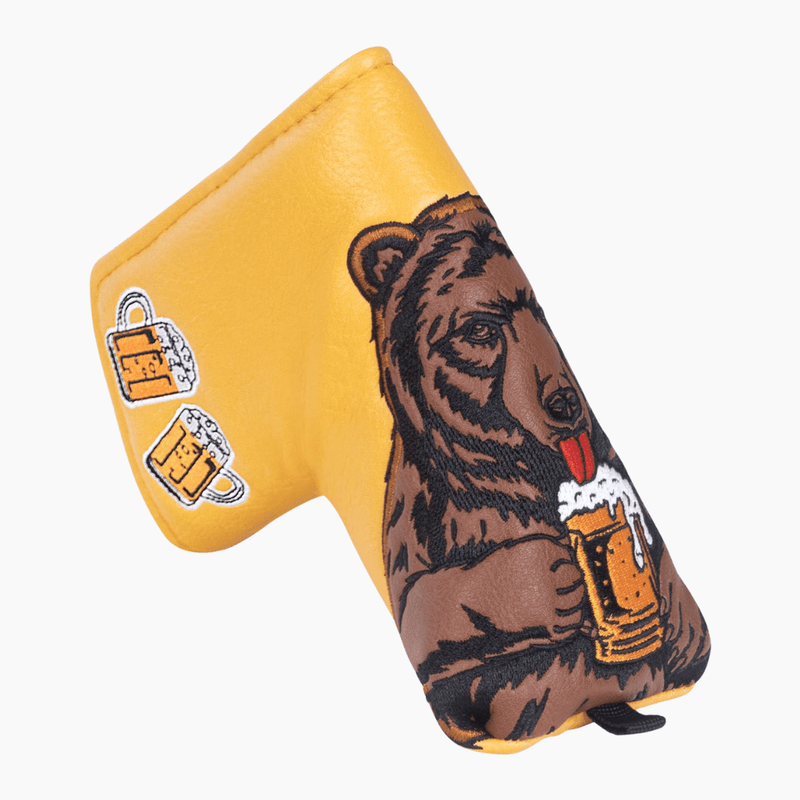 Premium Beer Bear Blade Putter Cover - HeadCaddy