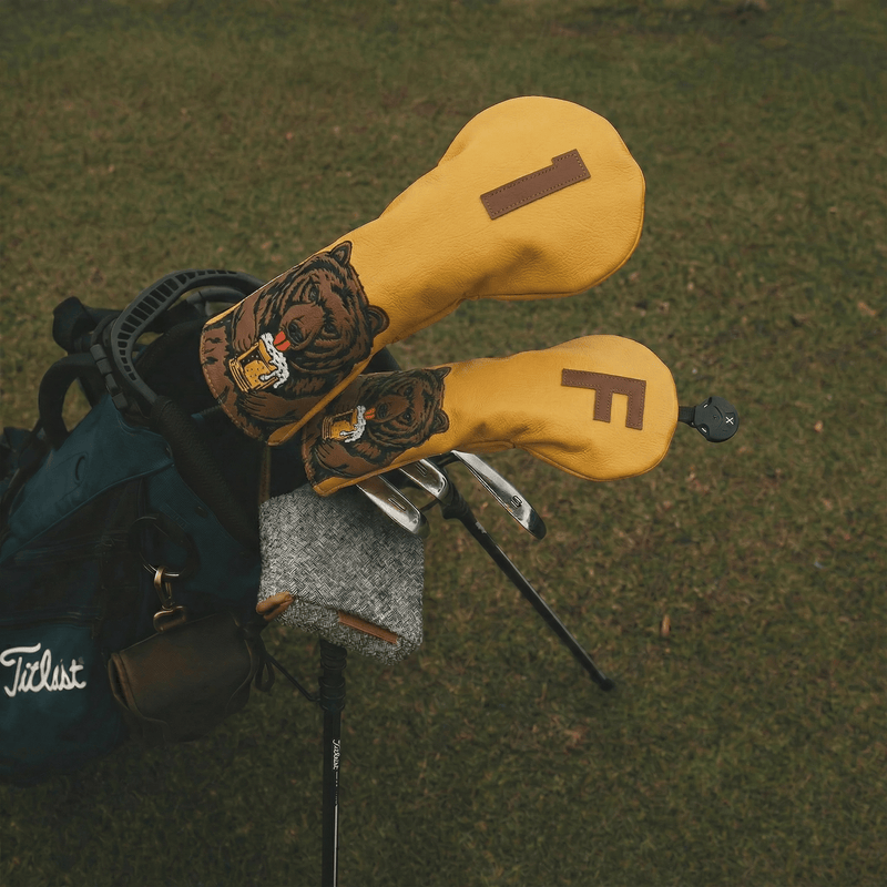 Premium Beer Bear Headcover - HeadCaddy