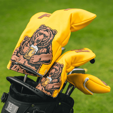 Premium Beer Bear Headcover - Lifestyle