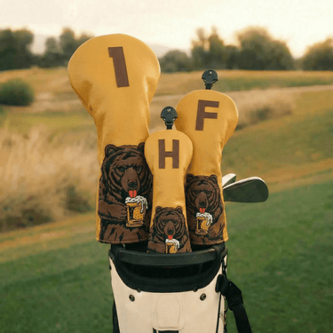 Premium Beer Bear Headcover - HeadCaddy