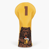 Premium Beer Bear Headcover - HeadCaddy