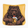 Premium Beer Bear Mallet Putter Cover - HeadCaddy