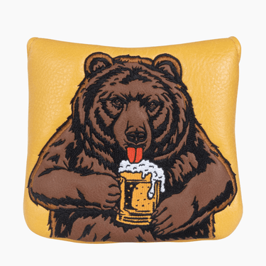 Premium Beer Bear Mallet Putter Cover - HeadCaddy