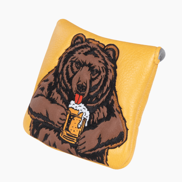 Premium Beer Bear Mallet Putter Cover - HeadCaddy