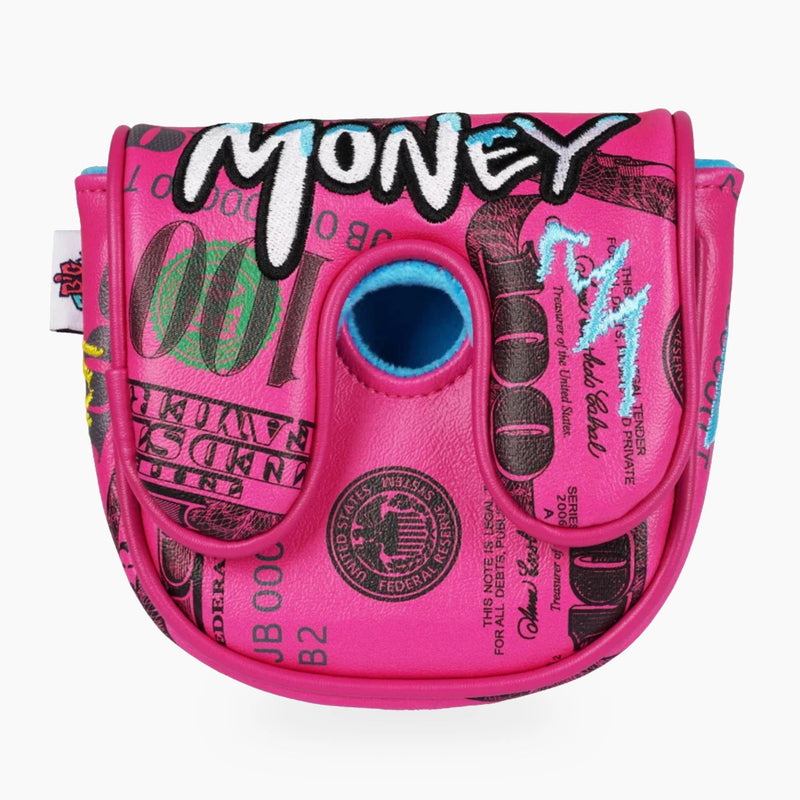 Premium Big Money Mallet Putter Pink Cover - HeadCaddy