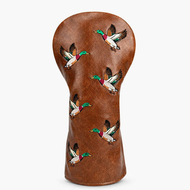 Premium Birdie Flight Cognac Headcover - HeadCaddy