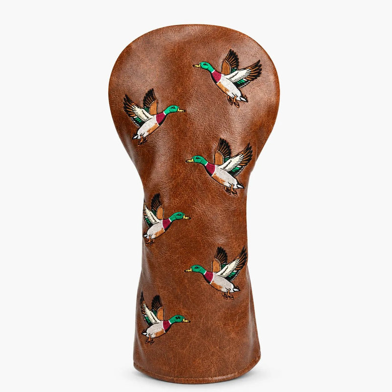 Premium Birdie Flight Cognac Headcover - HeadCaddy