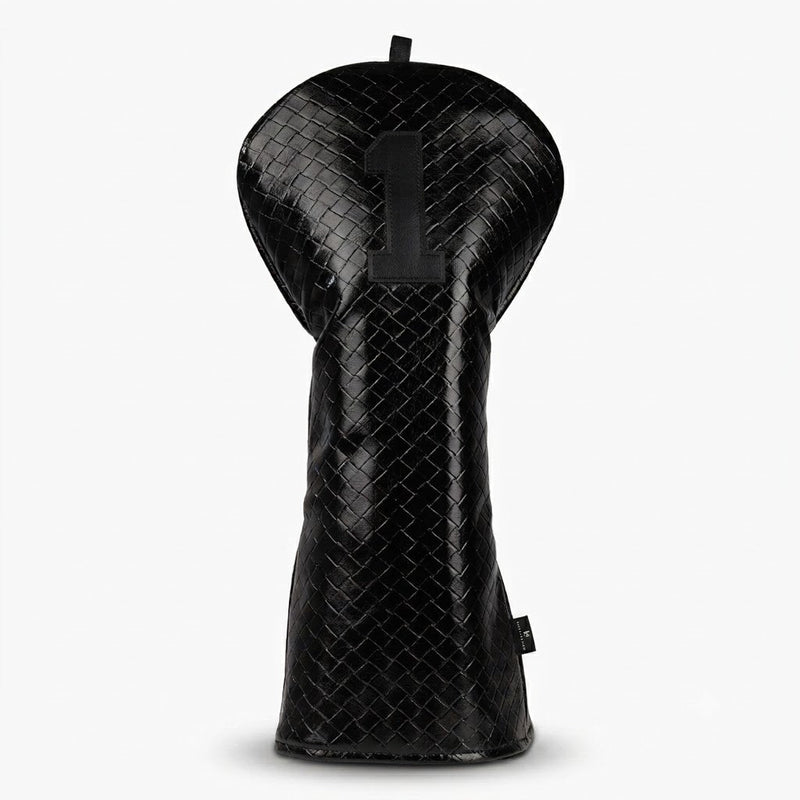 Premium Black Woven Headcover - HeadCaddy