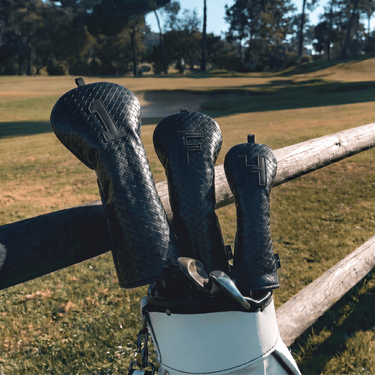 Premium Black Woven Headcover - HeadCaddy