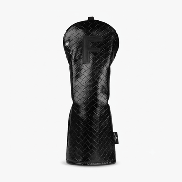 Premium Black Woven Headcover - HeadCaddy