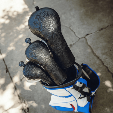 Premium Blackout Skull Headcover - HeadCaddy
