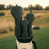 Premium Blackout Skull Headcover - HeadCaddy