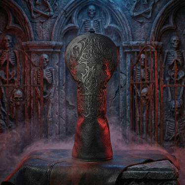 Premium Blackout Skull Headcover - HeadCaddy