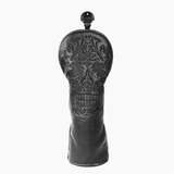 Premium Blackout Skull Headcover - HeadCaddy
