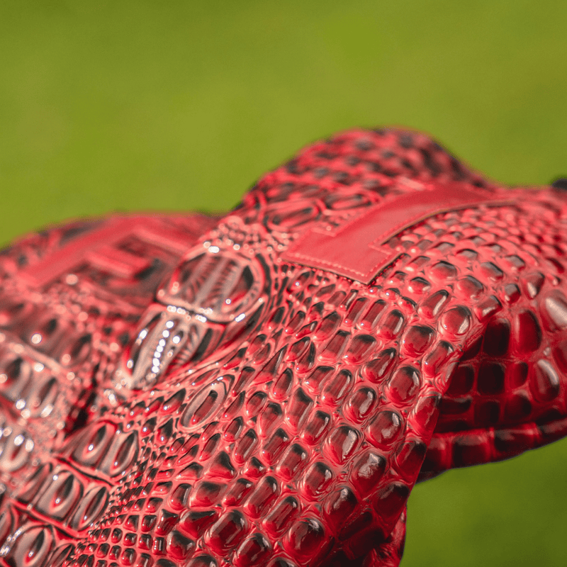Premium Burgundy Croc Headcover - Lifestyle