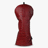 Premium Burgundy Croc Headcover - HeadCaddy