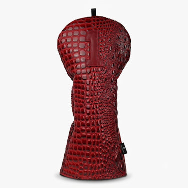 Premium Burgundy Croc Headcover - HeadCaddy