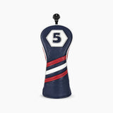 Premium Clubhouse Stripe Headcover - Fairway 5