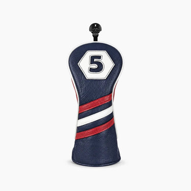 Premium Clubhouse Stripe Headcover - Fairway 5