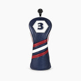 Premium Clubhouse Stripe Headcover - Fairway 3