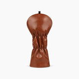 Premium Cognac Chevron Headcover - Detail