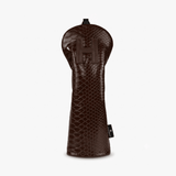 Premium Cognac Snake Headcover - HeadCaddy