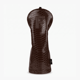 Premium Cognac Snake Headcover - HeadCaddy