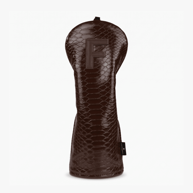 Premium Cognac Snake Headcover - HeadCaddy