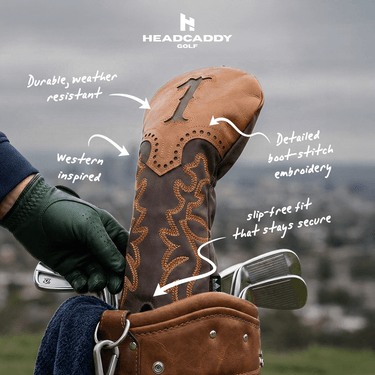 Premium Cowboy Headcover - HeadCaddy